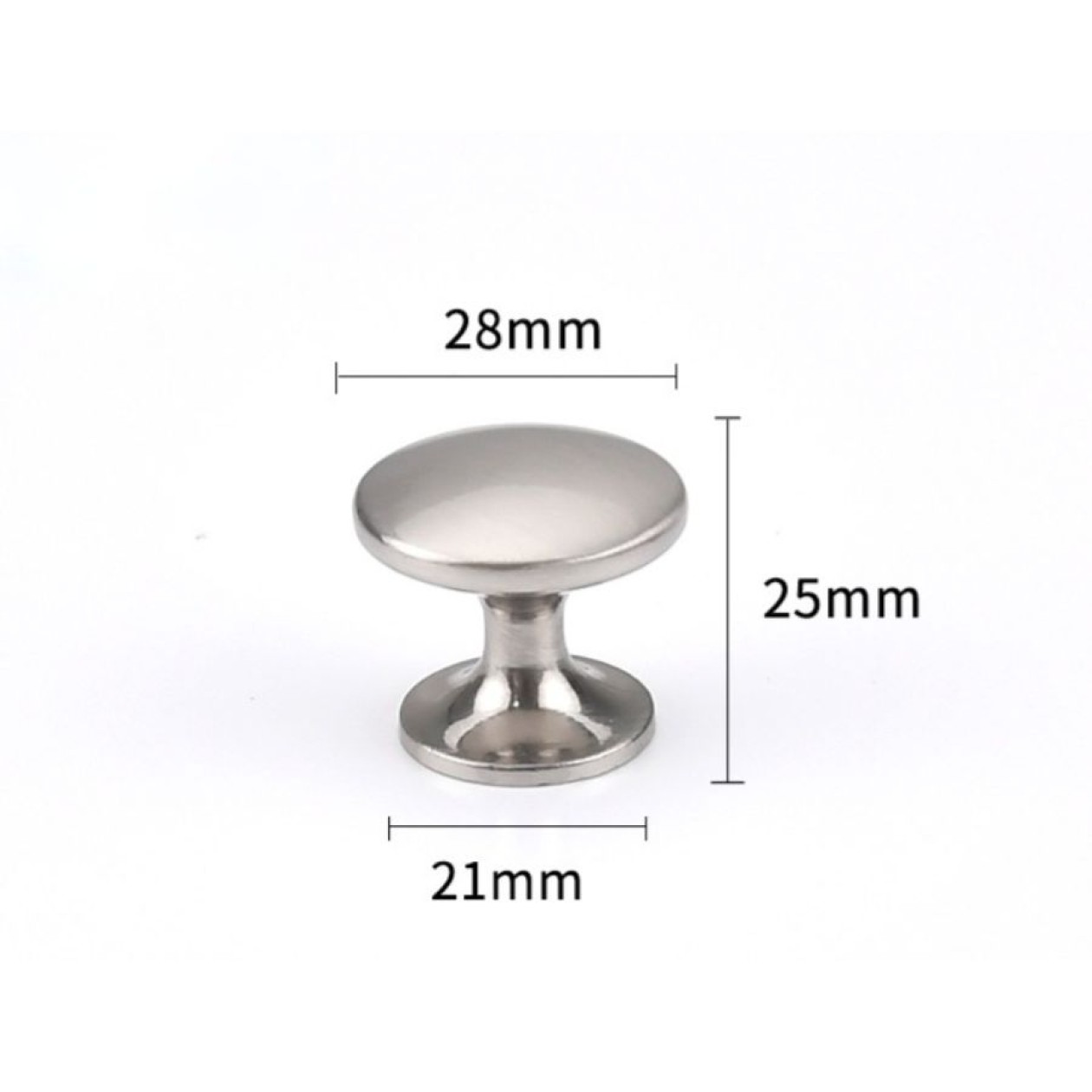 Πόμολο επίπλου INOX