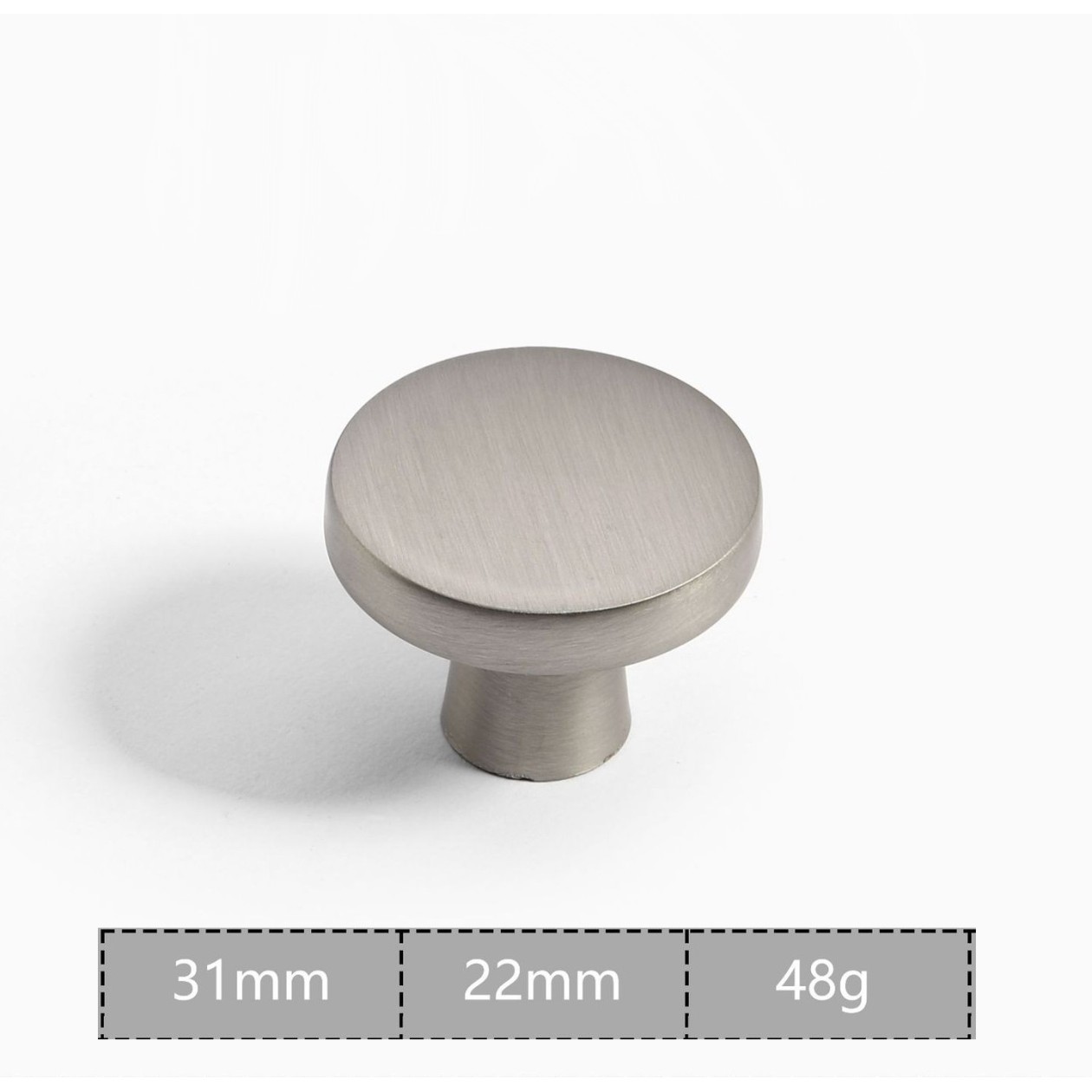 Πόμολο επίπλου INOX