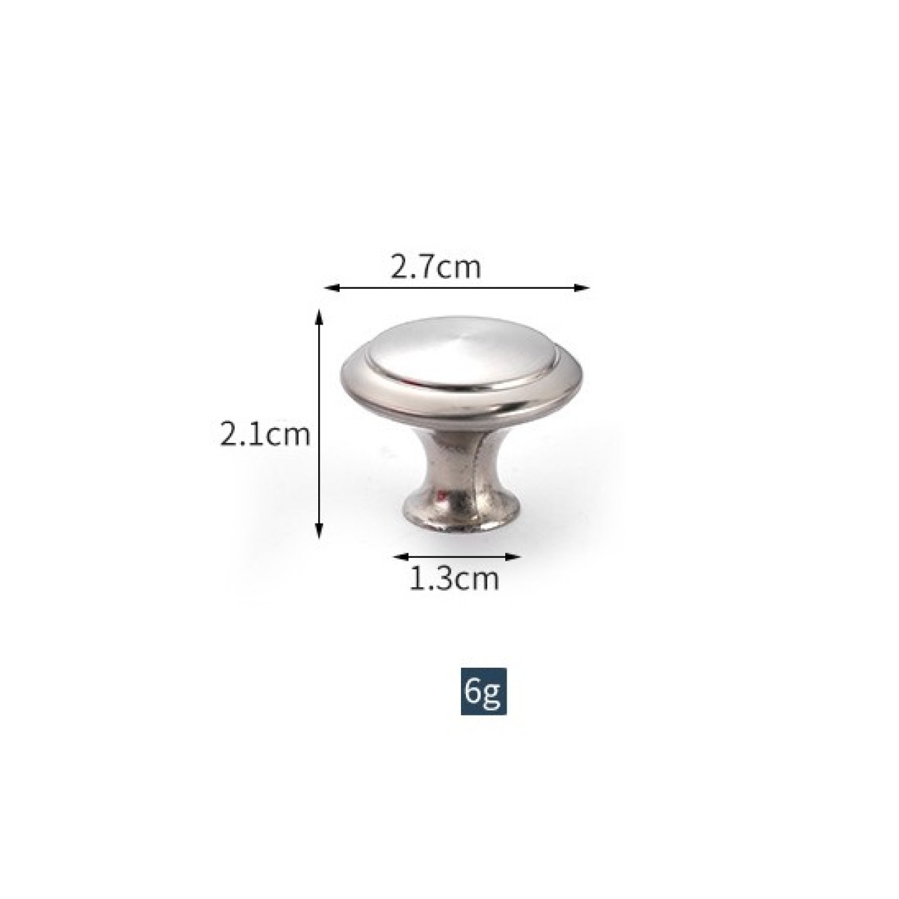 Πόμολο επίπλου INOX