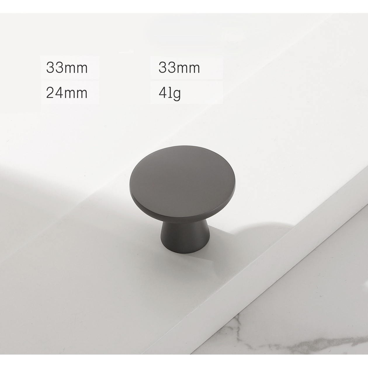 Πόμολο επίπλου γραφίτης