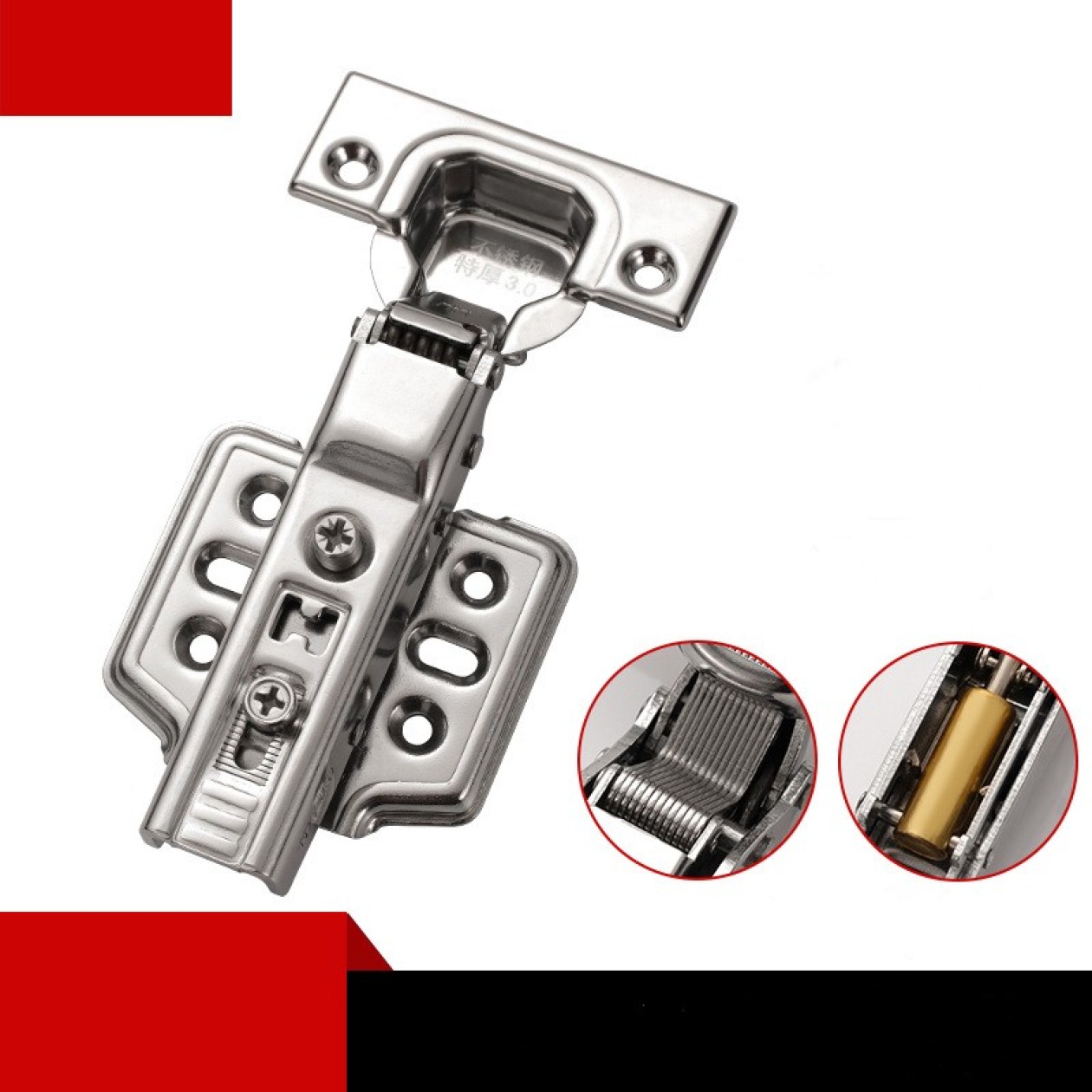 Μεντεσές ΙΝΟΧ 304